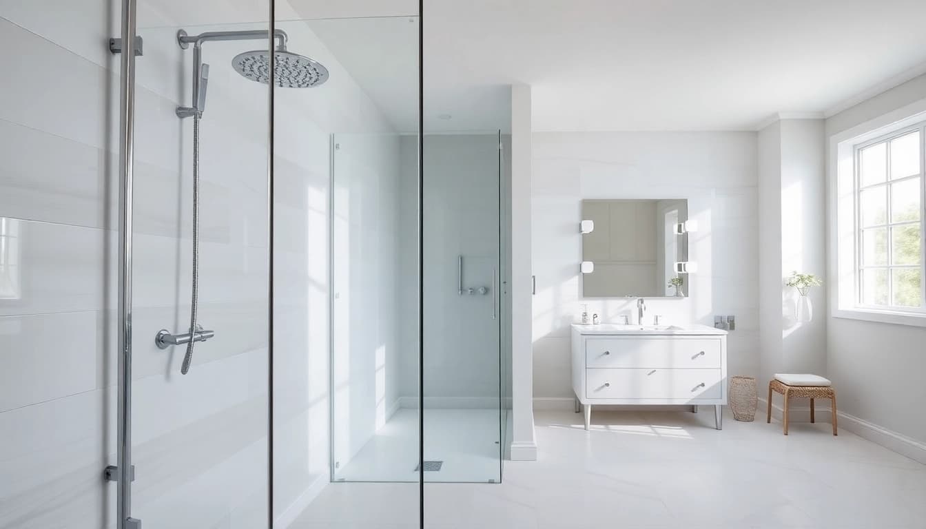 Experience the beauty of elegant showers Australia in a modern bathroom showcasing luxurious features.
