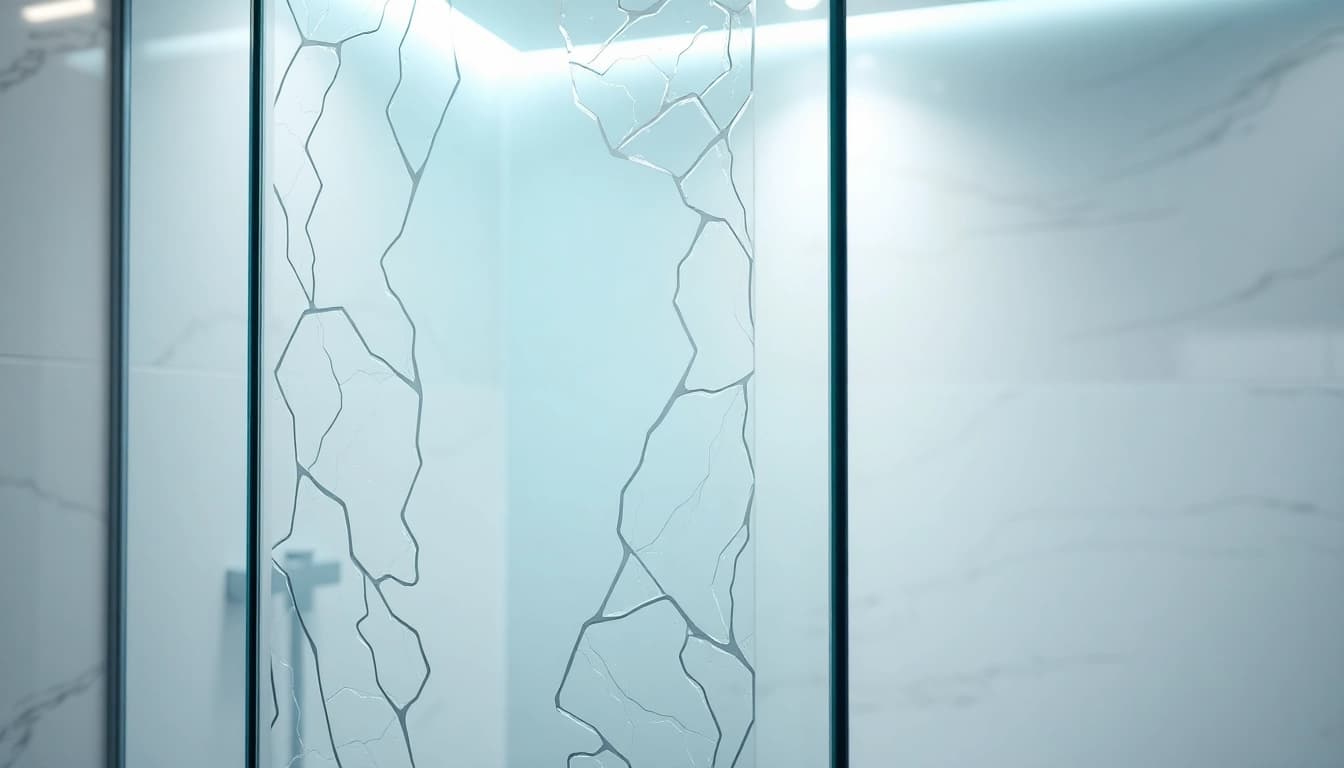 Enhance your bathroom with a semi-frameless shower screen that blends style and functionality.