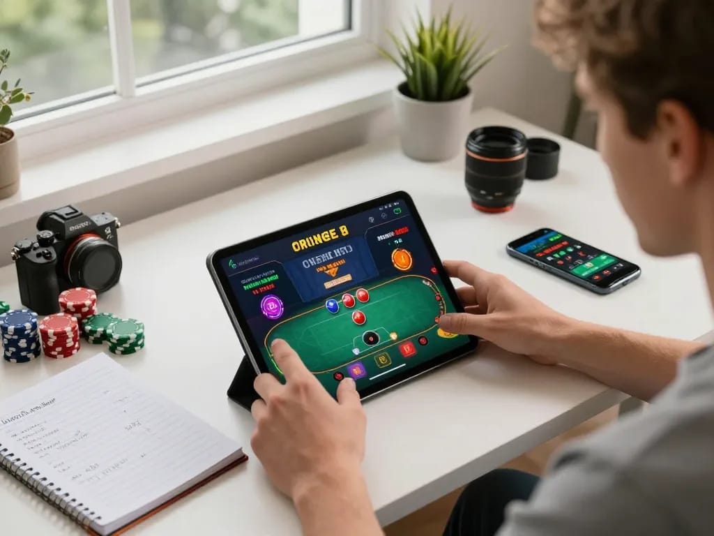 Engaging in online poker with UGDEWA via tablet provides a strategic gaming experience at home.