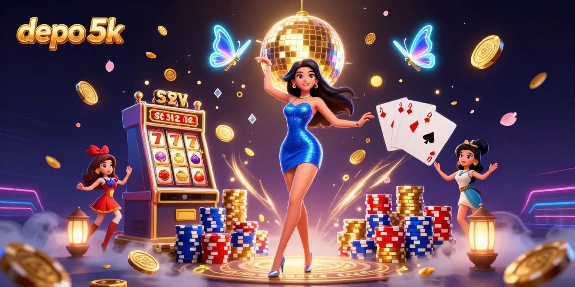 Experience the excitement of depo 5k slot games with vibrant visuals and dynamic gaming action.