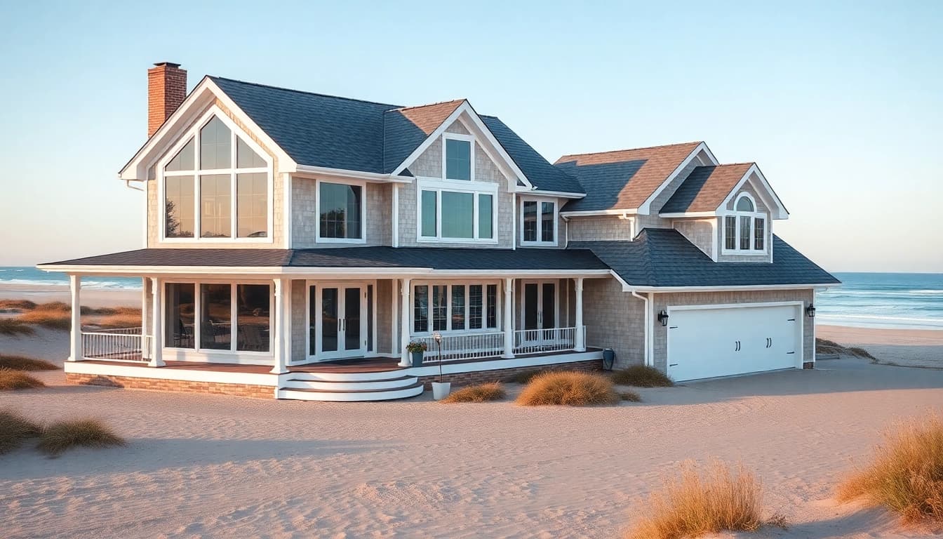 Cape Cod home featuring a beautiful design with expansion and attached garage.
