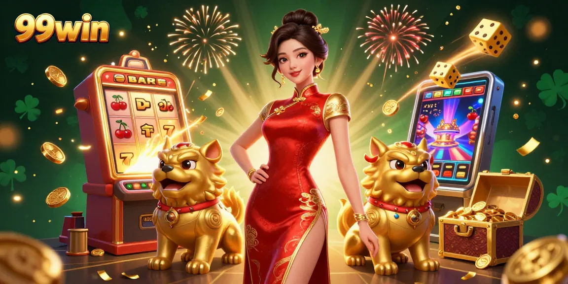 Engage thrillingly at 99win with glamorous 3D characters and dazzling casino elements!