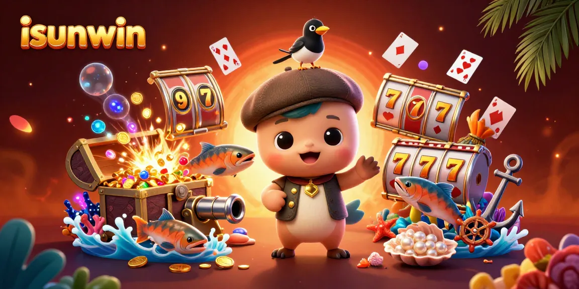 Play thrilling games at isunwin while enjoying charming characters and dynamic casino elements in a vibrant underwater world.