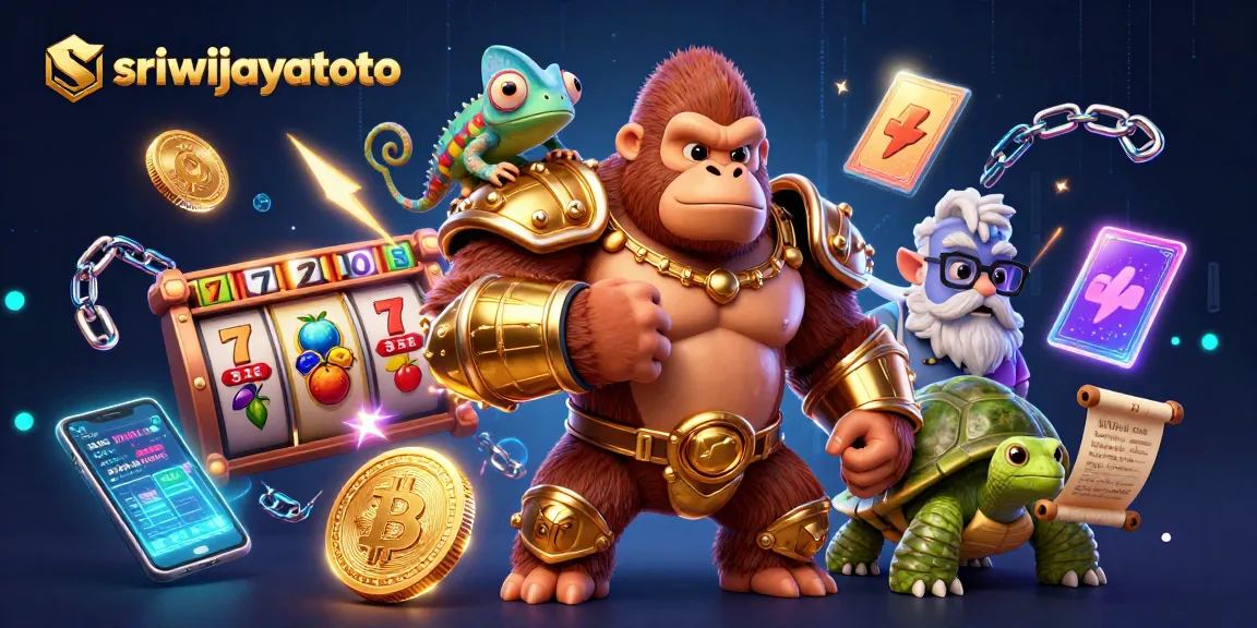 Engage in big wins with sriwijayatoto's dynamic slot gaming scene featuring 3D cartoon characters.