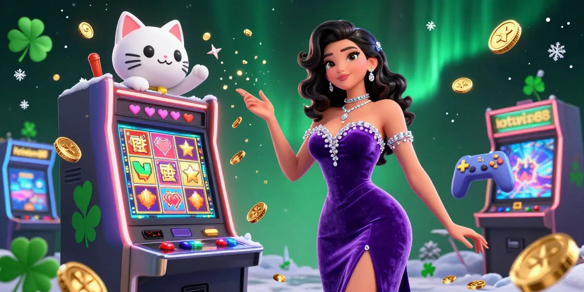 Experience thrilling gameplay with hotwin88's dazzling 3D illustration showcasing a jackpot-winning slot machine.