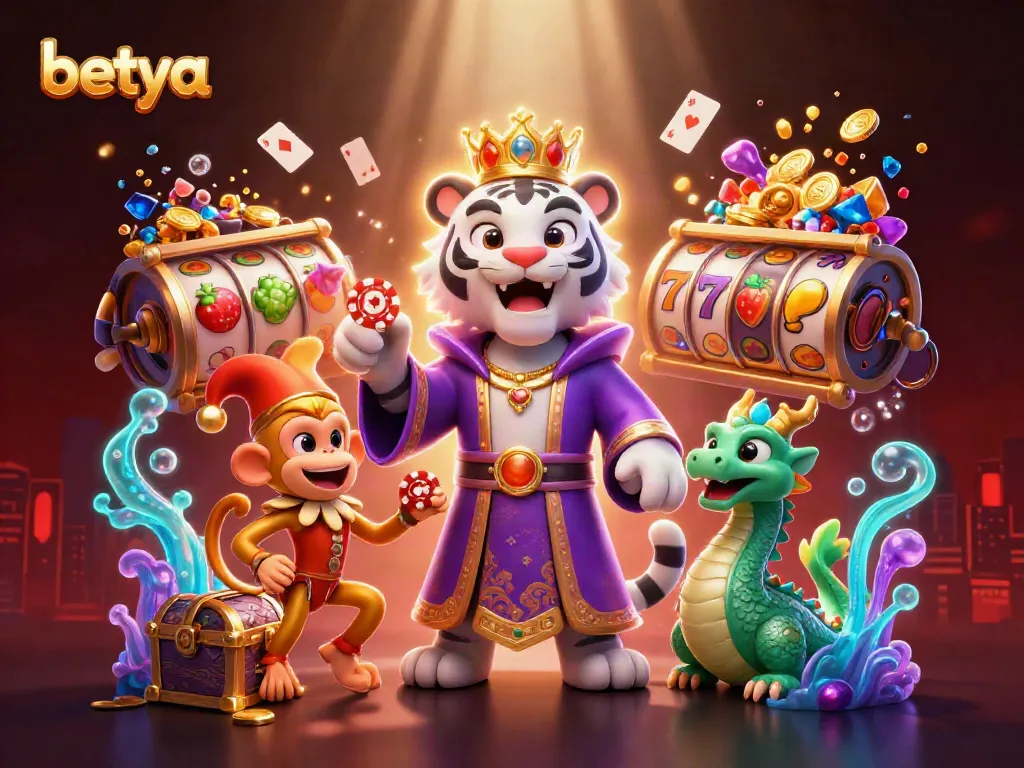 Experience winning at betya casino with engaging characters, exciting slots, and vibrant gameplay.