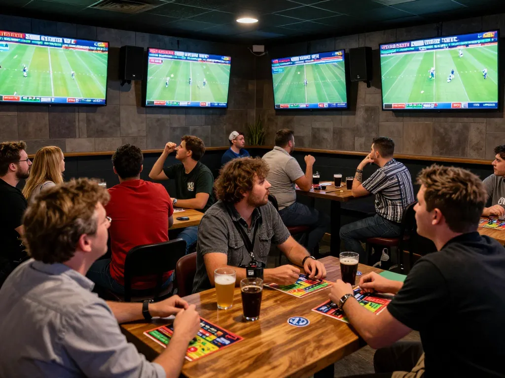 Xem bóng đá trực tuyến and engage in exciting sports betting at a lively venue.