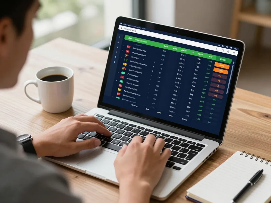 Player analyzing live odds on Bongdallu for online sports betting strategy.