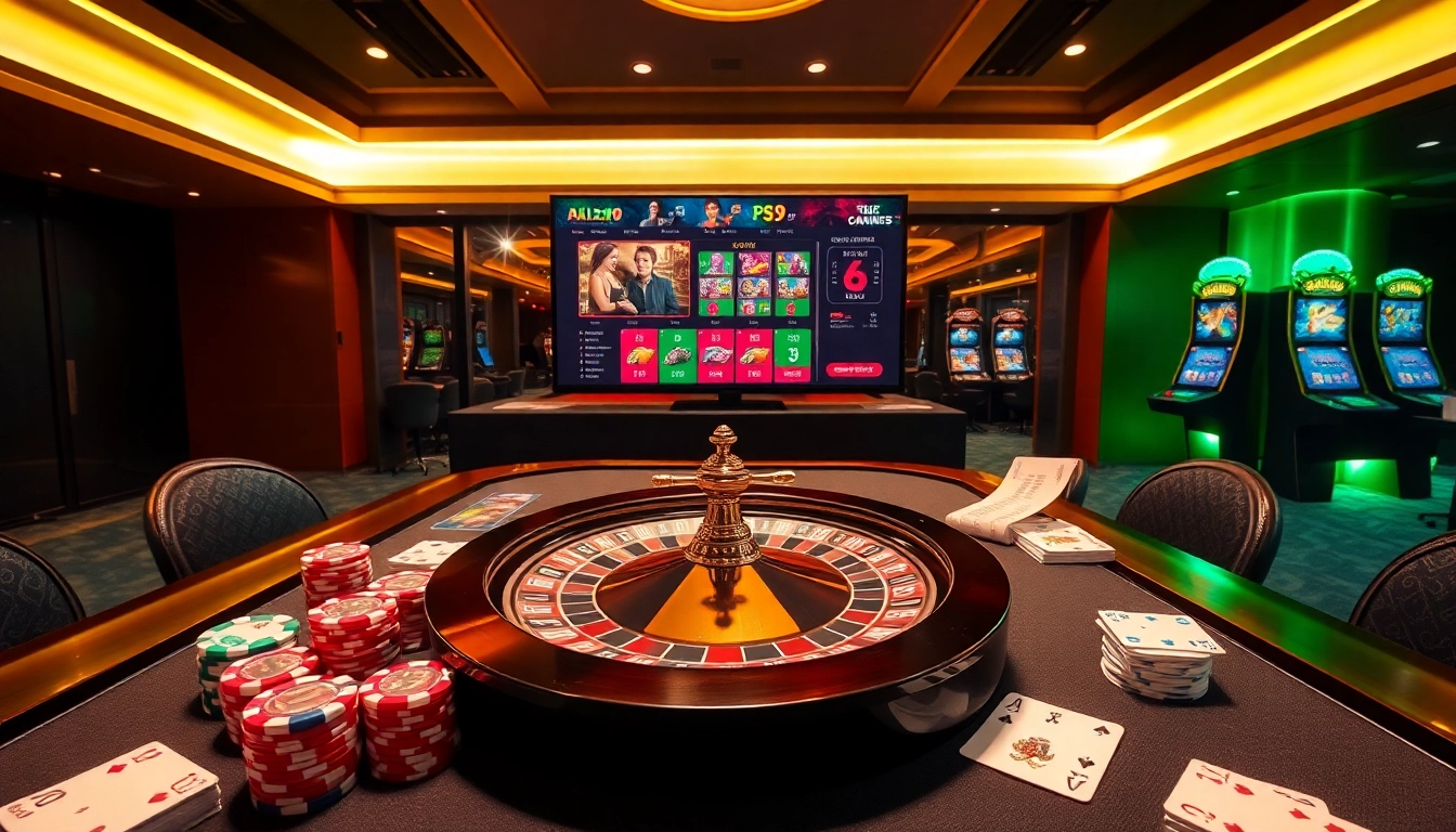 Experience the thrill of PS99 as players engage with dynamic casino tables and exciting betting action.