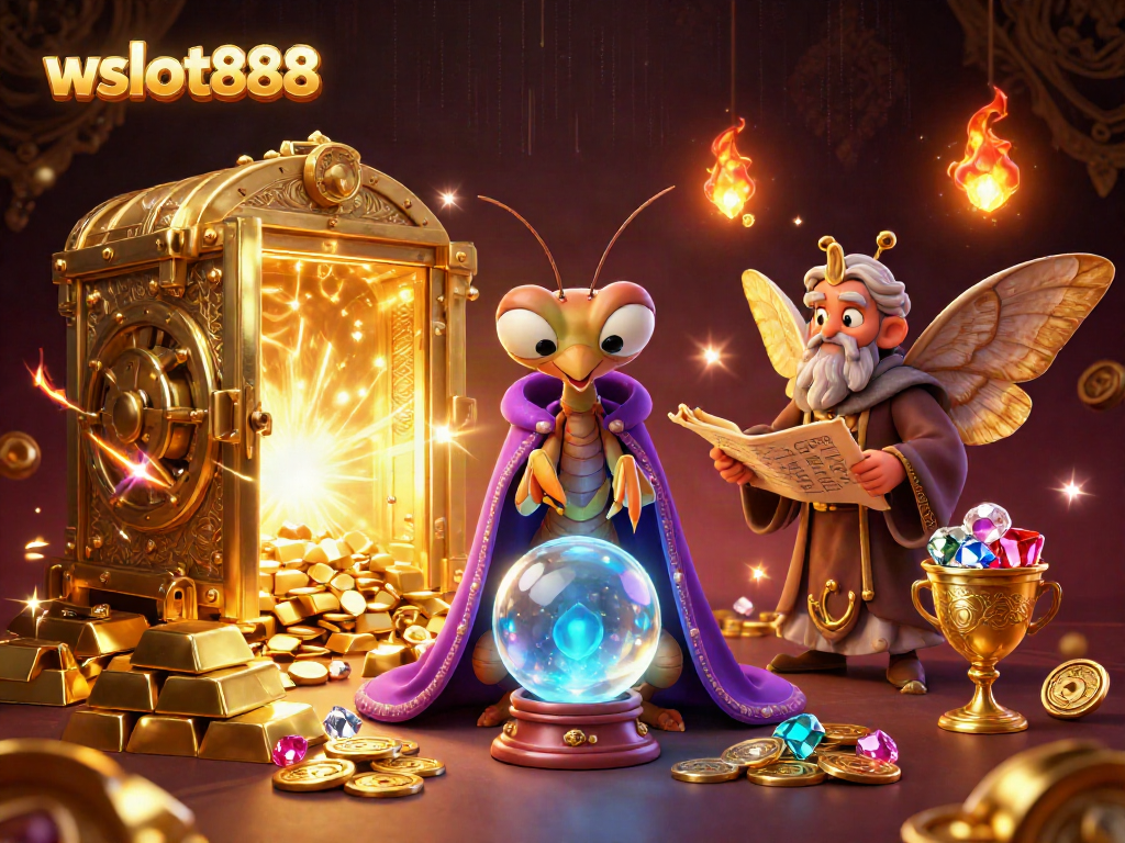 Menangkan jackpot di wslot888 dengan karakter penjaga keberuntungan dalam suasana misterius.