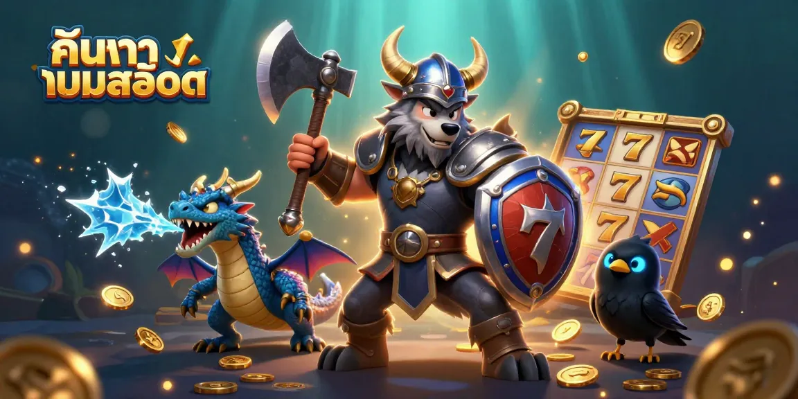 Engage in top-tier slots action with ค้นหาเกมสล็อต featuring vibrant characters and gaming elements.