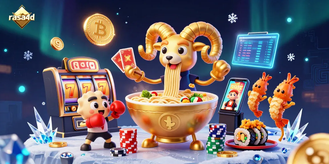 Rasa4d menghadirkan permainan kasino menarik dengan karakter kartun unik dan simbol slot yang menawan.