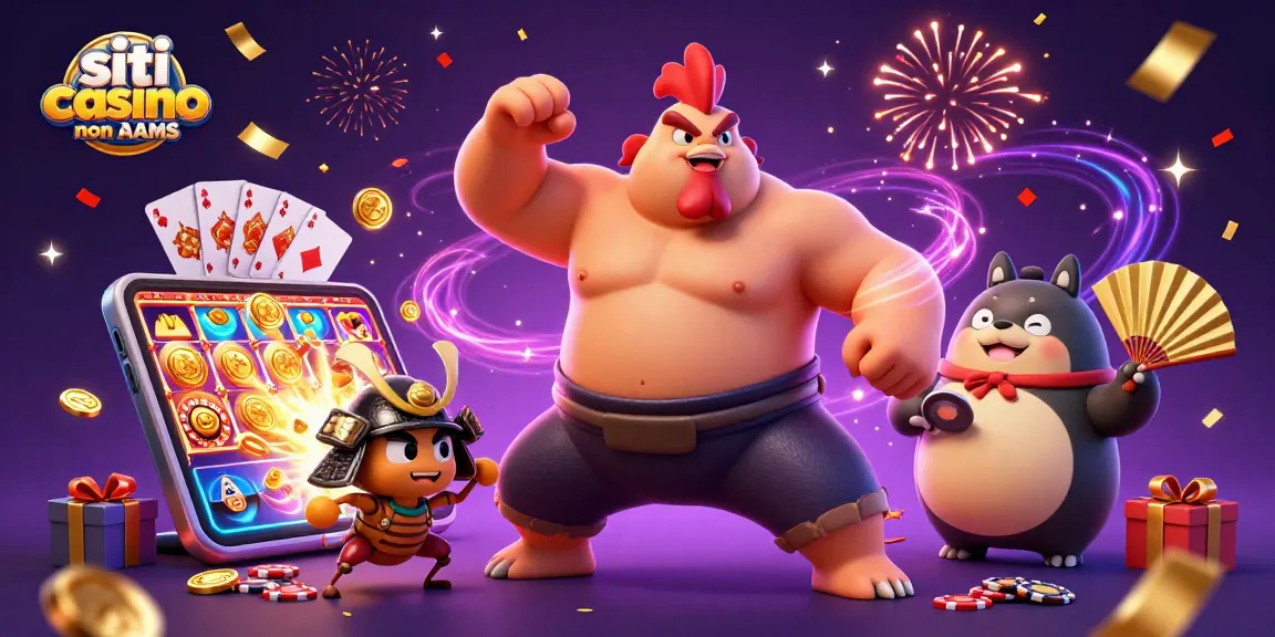 Interagisci con emozionanti slot nei siti casino non AAMS con personaggi e giochi avvincenti.