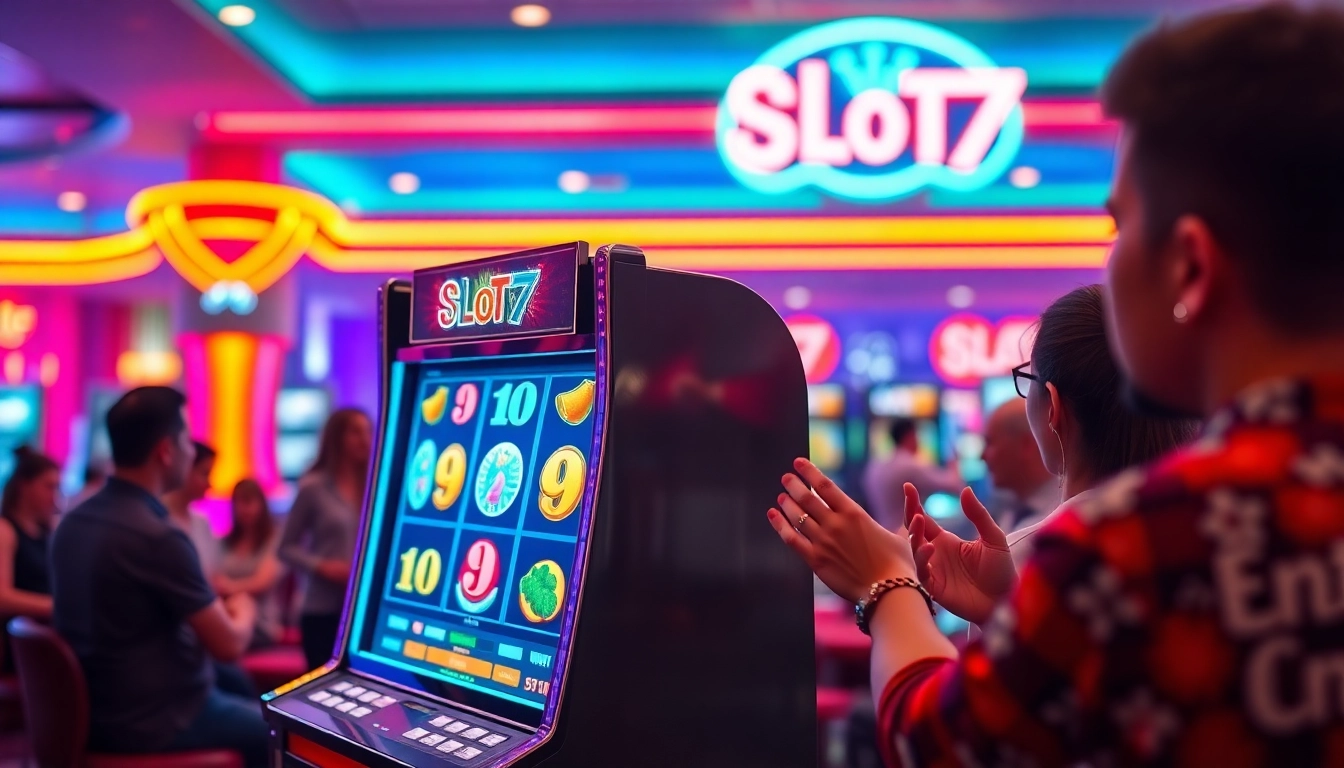 Menang besar dengan Slot77, mesin slot yang penuh warna dan menarik di kasino.