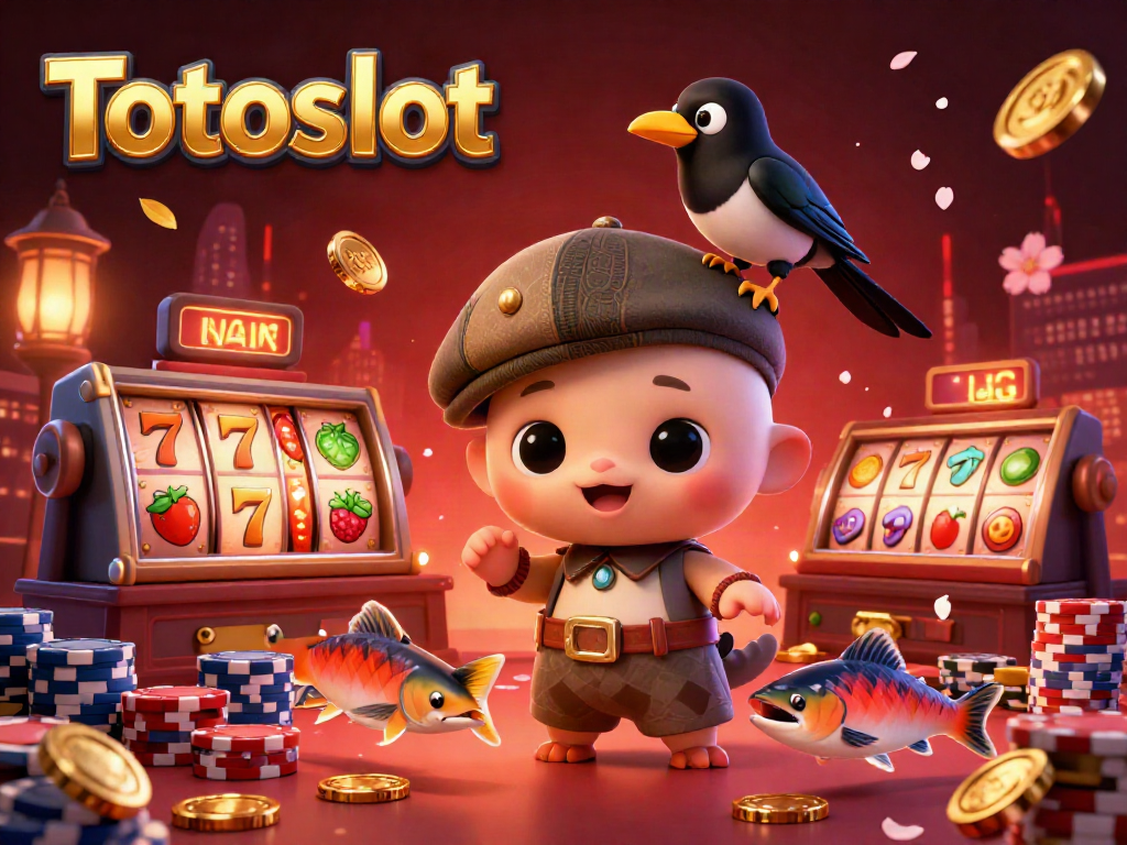 Totoslot menghadirkan slot menarik dengan karakter lucu di kasino yang ceria.