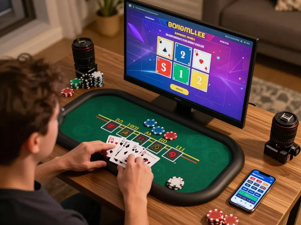 Player engaging with live dealer blackjack game on hay88x platform, showcasing strategic gameplay.