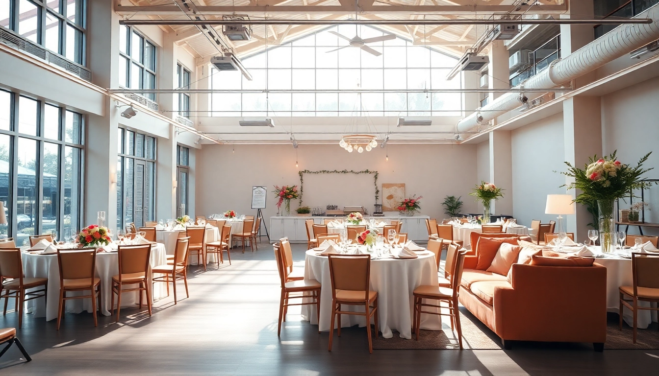 Finde die perfekte eventlocation in der nähe für deine nächste Feier mit stilvollen Arrangements.