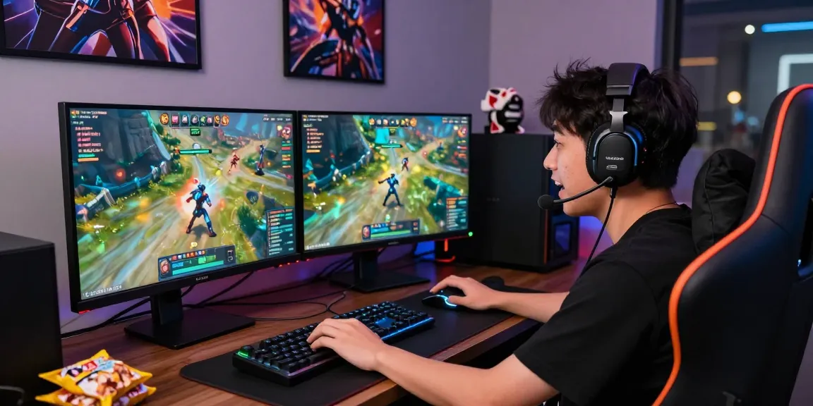 Player enjoying games on NAGA2000 platform with vibrant graphics and gaming setup.