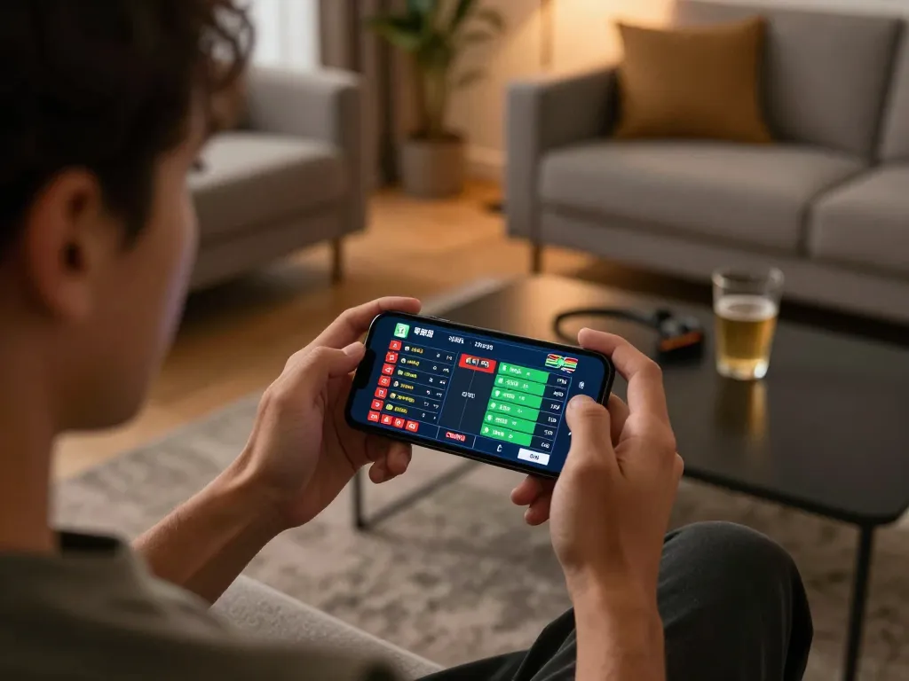 Experience the thrill of 888top bet on a smartphone during live sports betting.