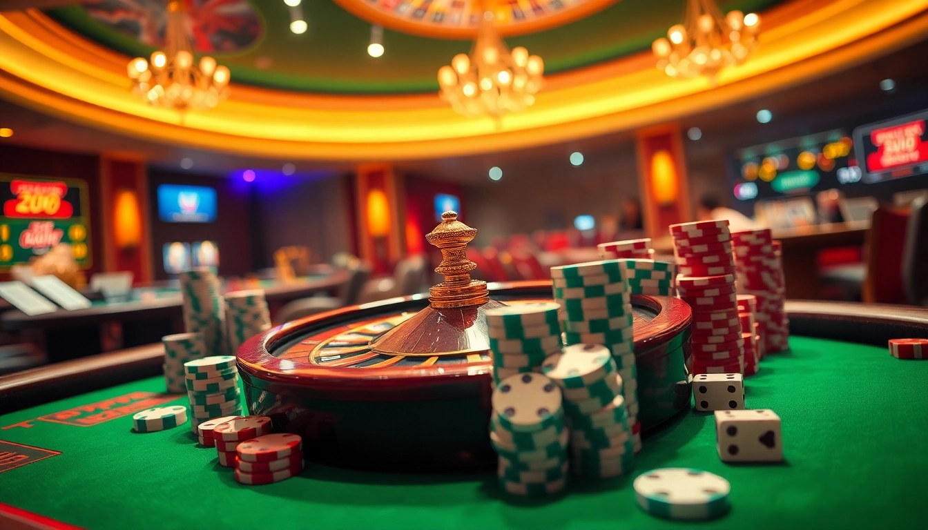 Experience the thrilling atmosphere of Trang chủ KK55 with exciting casino gaming action.