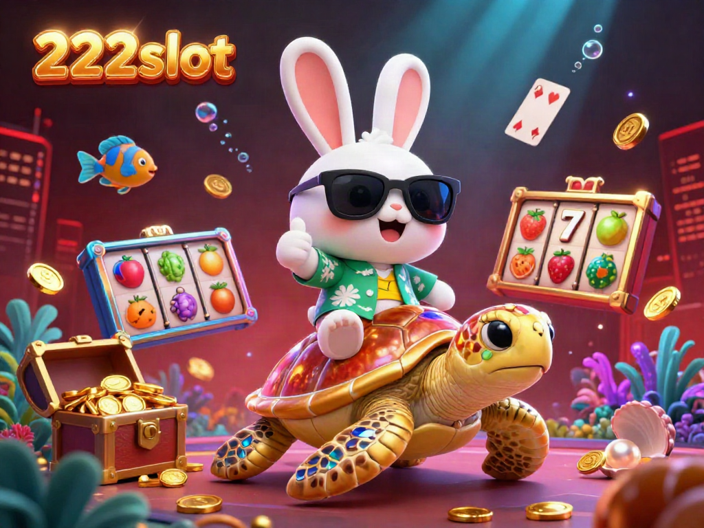 222slot menghadirkan pengalaman bermain slot yang menyenangkan dengan karakter kartun ikonik dan elemen permainan kasino.