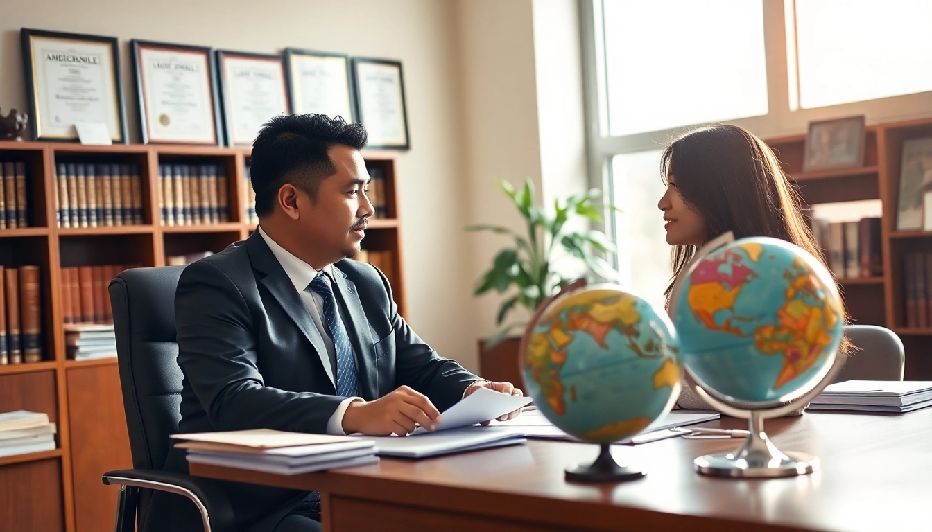 Consultation with a Jacksonville Immigration Lawyer providing expert legal advice.