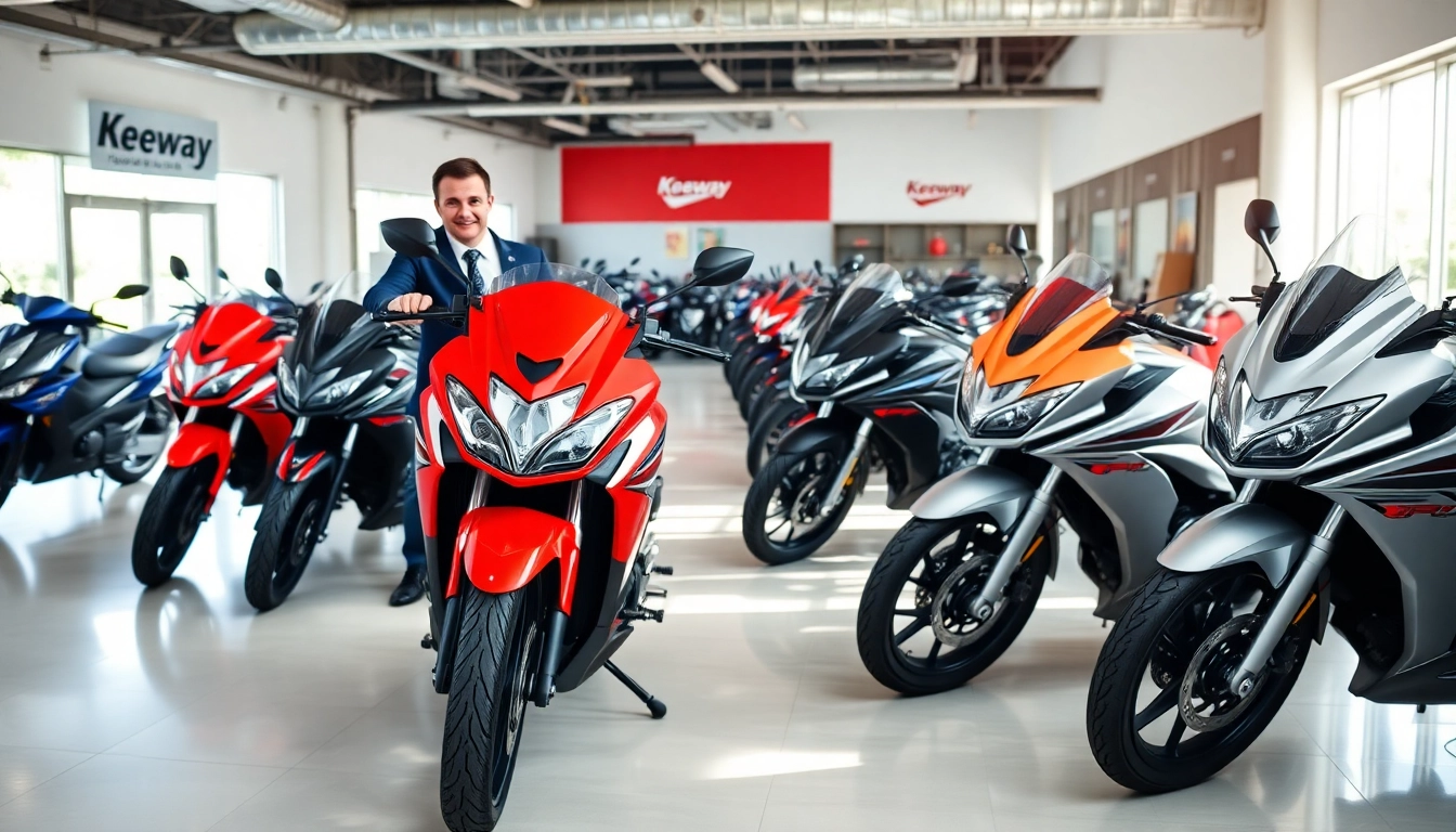 Verkauf von Keeway Motorrädern auf https://moto-ankauf.de/keeway-verkaufen mit freundlichem Personal im modernen Showroom