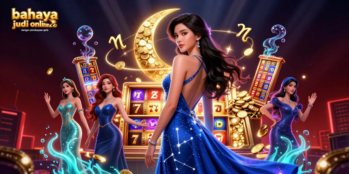Experience the dangers of online gambling with QRIS payments in this vibrant casino illustration.