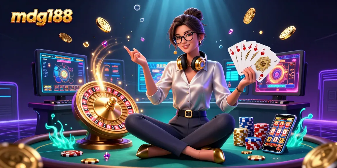 Experience the thrill of online casino gaming with mdg188, visually stunning gameplay, and dynamic elements.