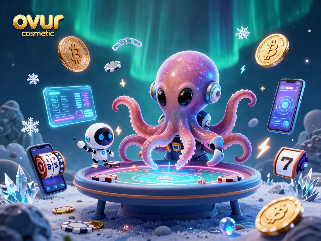 Engage with the dynamic gambling scene by exploring ovur cosmetic amidst an alien-themed poker game.