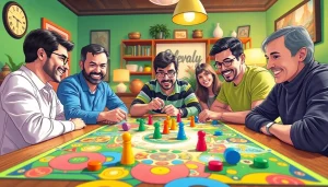 Bermain dengan antusias menggunakan Unogg game dalam suasana santai dan ceria.