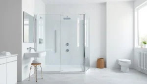 Erleben Sie die elegante sonni Duschkabine in einem modernen Badezimmer mit stilvollem Design.