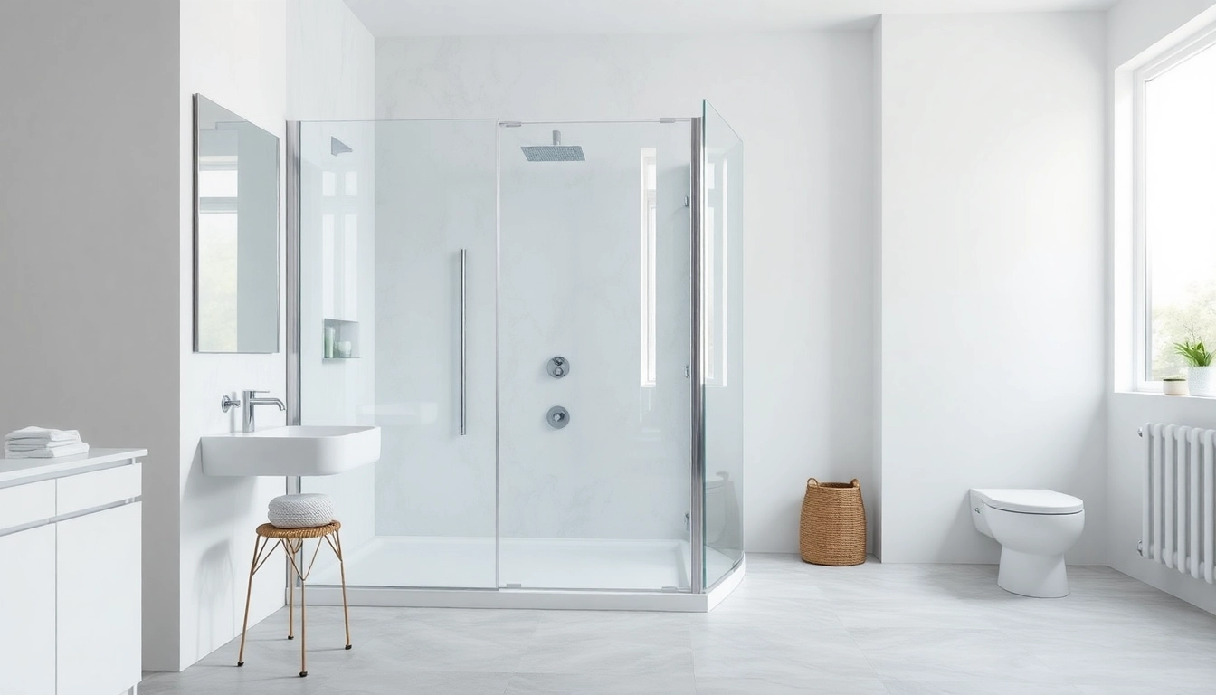 Erleben Sie die elegante sonni Duschkabine in einem modernen Badezimmer mit stilvollem Design.