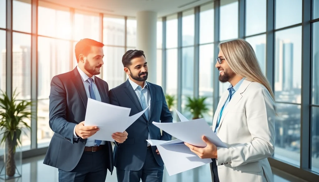 VAT Consultancy in Abu Dhabi with expert consultants collaborating in a modern office.