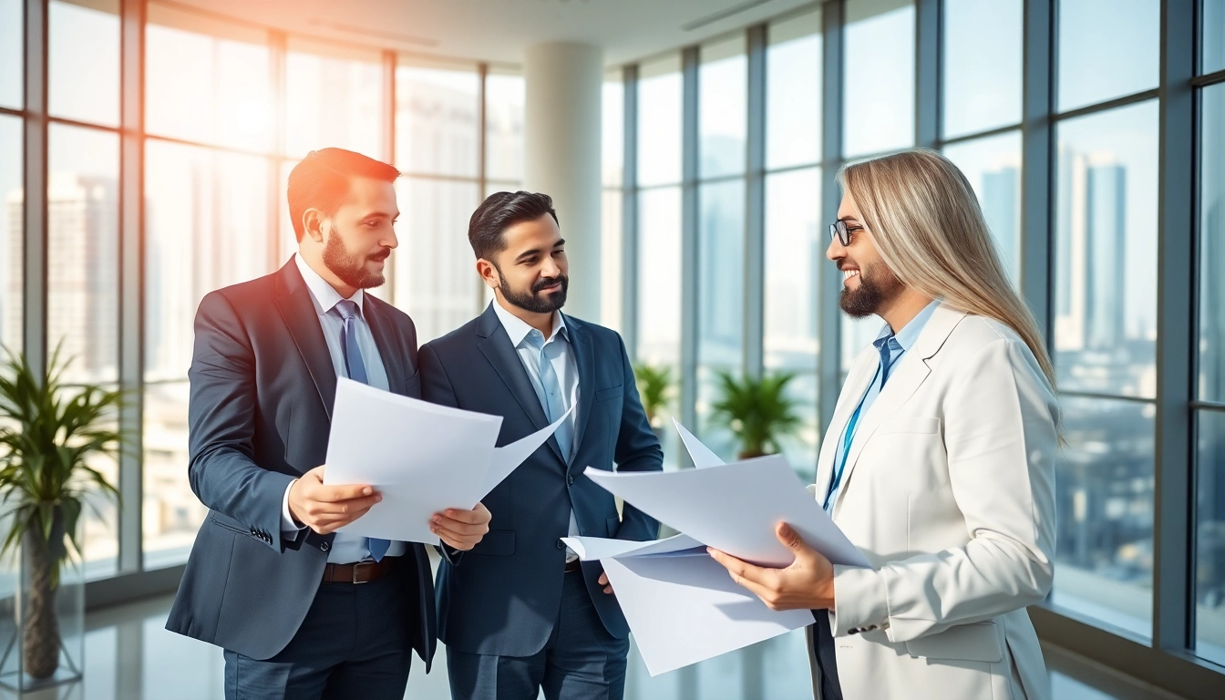 VAT Consultancy in Abu Dhabi with expert consultants collaborating in a modern office.