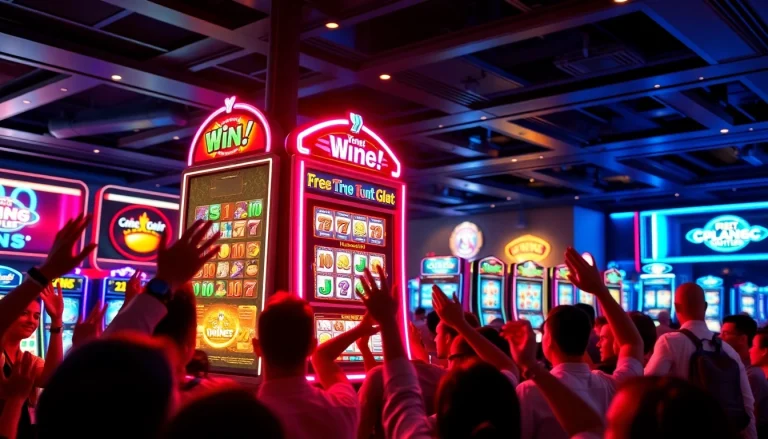 Menangkan slot deposit 1k di kasino digital yang penuh warna dengan suasana penuh kegembiraan.