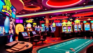 Menampilkan Istana777 Situs dengan antarmuka kasino online yang menarik dan grafis cerah.