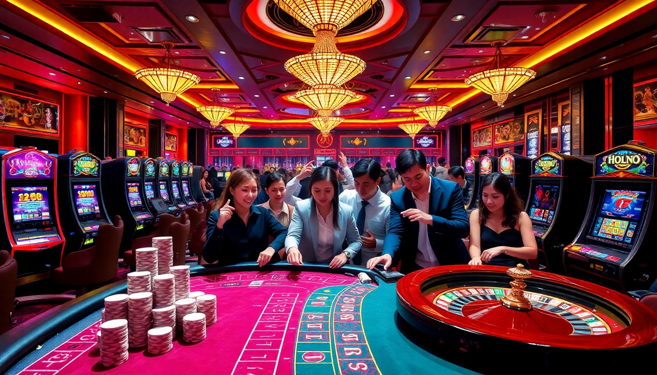 Experience the thrill of gambling at Nhà Cái THABET with exciting casino games and vibrant atmosphere.
