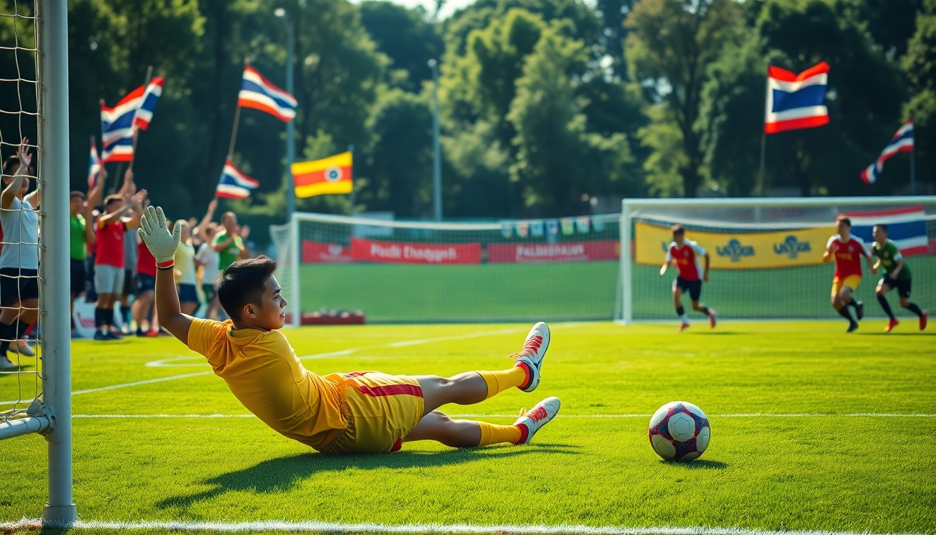 ผลบอลภาษาไทย นักฟุตบอลไทยในสนามแข่งที่เต็มไปด้วยอารมณ์และความตื่นเต้น