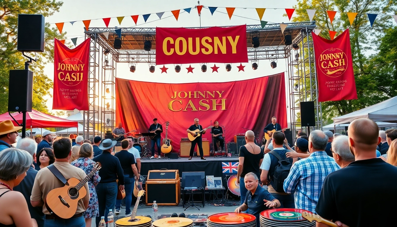 Join the celebration of Johnny Cash's legacy at johnnycashbirthday.com with vibrant performances and memorabilia.