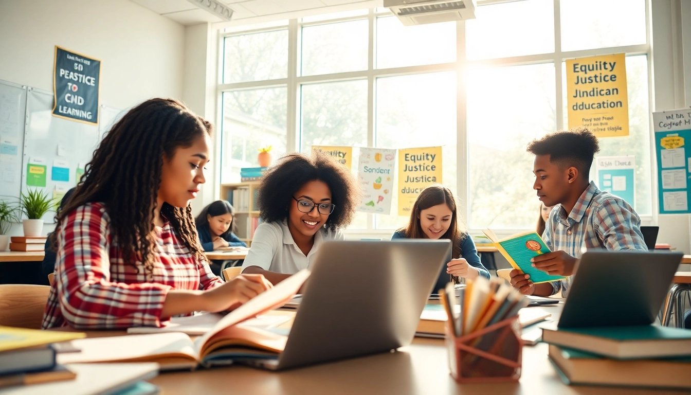 Engaged students exploring innovative education methods in an inspiring classroom.