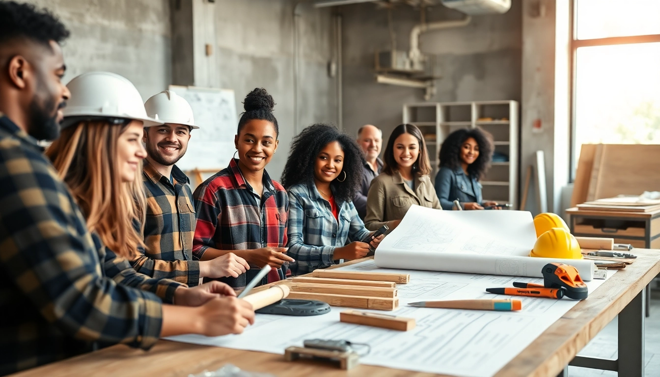 Enhancing construction education in Colorado with diverse students engaged in practical training.