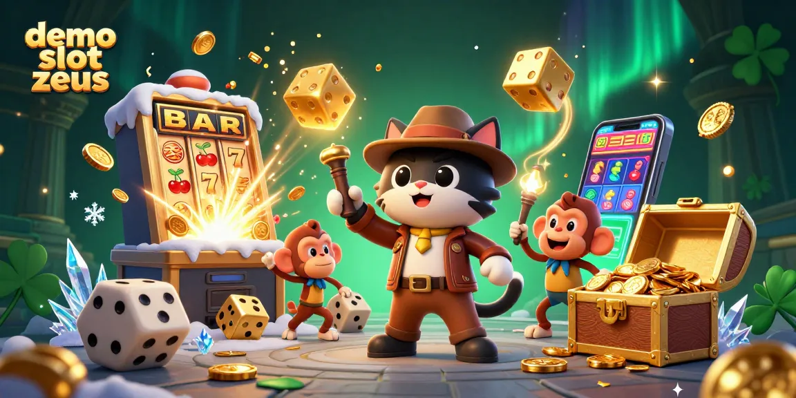 Experience demo slot zeus with vibrant symbols, exploding jackpots, and dynamic gameplay in this detailed scene.