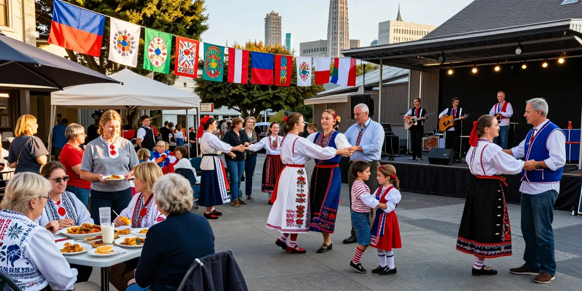 Community celebration in San Francisco showcasing Polish culture and traditions with vibrant crowds connecting at https://www.sfpol.com/